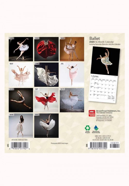 Calendario Ballet 2024   Calendario Ballet 2024 